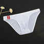 Sexy Men's Panties Transparent Breathable Briefs Low Rise Lingerie Men Bulge Pouch Briefs Underpants Underwear Pump Man