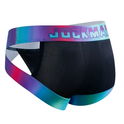Hip Lift Men Underwear Briefs Underpants Nylon Mesh Quick Dry Men's Briefs Bikini Slip Men's Tanga Briefs or As Swim Swimwear