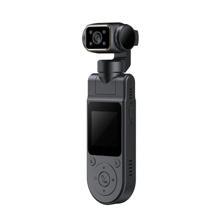 4K Handheld Pocket Camera Rotatable Mini Body Cam HD Night Vision LCD Screen For Youtube Outdoor Travel Sports Vlog Recording