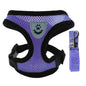 Dog Vest Walking Leash For Puppy Dog Cat Collar Polyester Adjustable Mesh Dog For Small Medium Pet Accessories