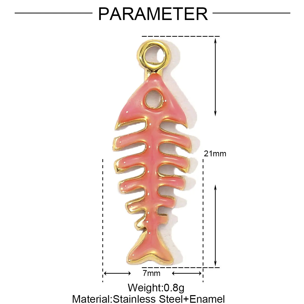 3pcs/Lot Stainless Steel Enamel Plam Flip Flop Shell Diy Charm Women Watermelon Strawberry Necklace Pendant Summer Ocean Jewelry