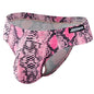 Leopard Print Sexy Men Bikini Brief Underwear Slip Hombre Calzoncillos Jockstrap Thong Men Briefs Pouch Cuecas Gay Underwear