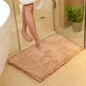 Soft Floor Carpet Non-slip Bathing Room Rug Water Absorption Shaggy Kitchen Rug Door Way Feet Mat Dirt Barrier Cushion Mat Rug