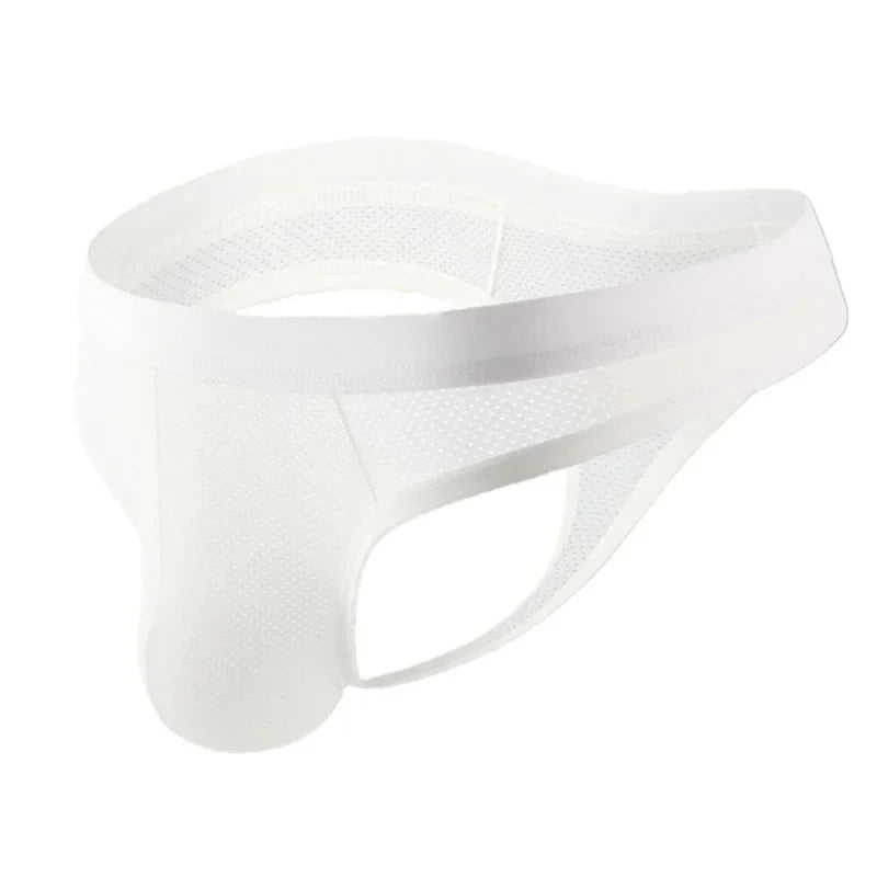 Underwear Men Briefs Mesh Breathable Sexy Men Thongs G strings Men Low Rise Plus Size Underpants T-Back Panties For Man
