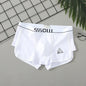 Large Size Men Cotton Underpants Breathable Comfortable Underwear Mid-rise Boxer Shorts Fashion Printed Sexy U Pouch Panties