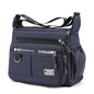 Oxford Shoulder Bag For Everyday Use - Large Capacity Unisex Crossbody With Multiple Compartments