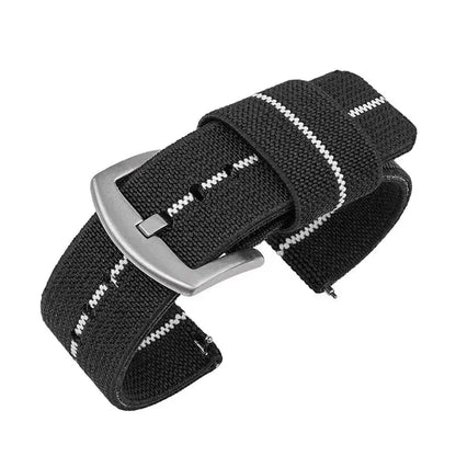 Samsung Galaxy Watch 7, 6, 5, 4 & FE Solid & Striped Woven Band
