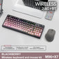 M96 Wireless Keyboard and Mouse Set, Bluetooth&2.4G, Smart Screen, 96 Keys, RGB, Silent Keyboard Mouse Combo
