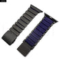 URVOI Stratos Band for Apple Watch Ultra 3 2 Series 11 10 9 8 SE3 Titanium Silicone Strap Magnet Clasp Bracelet DLC Coating 49mm