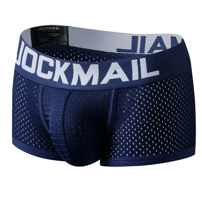 Boxer Men Mesh Breathable Boxershorts Men Underwear Shorts Panties Men Cuecas Boxer Swim Trunk Underpants Calzoncillos