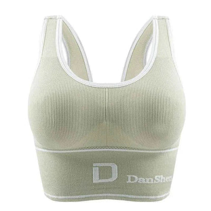 Women's Seamless Wireless Plus Size Sports Bra