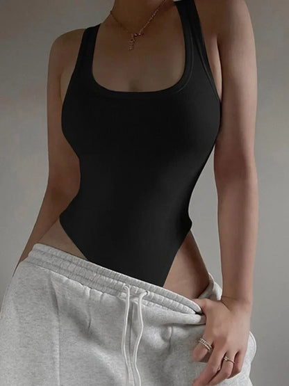 Summer Chic Sleeveless Bodysuit