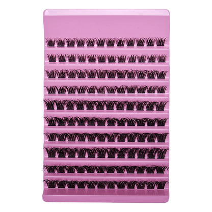 Lash Clusters Individual Lashes Extensions Natural Look Lashes D Curl Fluffy Cluster Lashes DIY Eyelash Extension