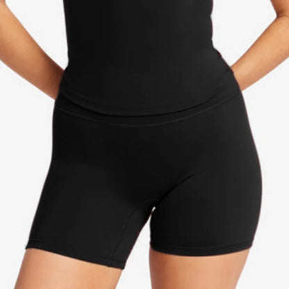 Women's Halter Yoga Tank & Biker Shorts Set