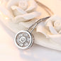925 Sterling Silver Necklace Zircom for Women 18k Gold Plated Jewelry Pendant Birthday Party Gift Jewelry Gift New N12
