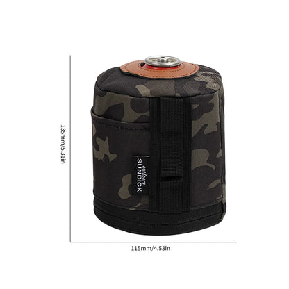 Camping Gas Can Protective Cover Gas Tank Canister Cylinder Case