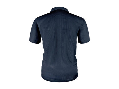 Cool Breeze Men’s Summer Ice Silk Lapel Pocket Polo Shirt
