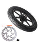 Electric Scooter Bike14 inch Front Wheel 14x2.125 Tyre 140mm/160mm Brake Disc For E-bike Folding Bicycles Motorcycle Accessories