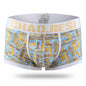 Men's Underwear, Men's Trendy Men's Underwear, Cotton Summer Thin Breathable Underwear, Boxer Briefs, Loose Shorts