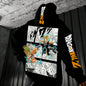 Dragon Ball Comics Co Branded Printed Hoodie Men's and Women's Autumn/Winter New Loose Casual Harajuku Parent-child Sweater Top