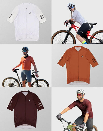 DAREVIE Cycling Jersey SPF 50 Anti-UV Training Level Slim Fit Small Size Men Women Man Cycling Maillot Bike Jersey Cycling Shirt