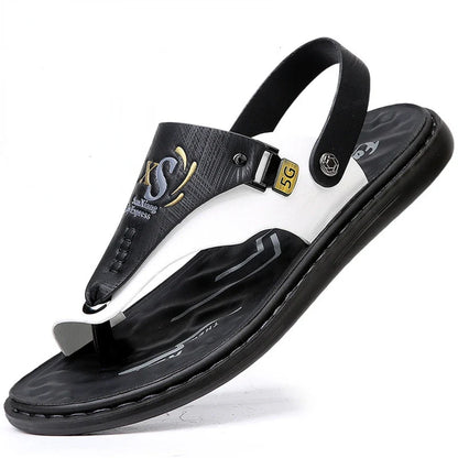 Brand Men's Sandals Summer Soft Soled Anti Slip Beach Shoes Male
