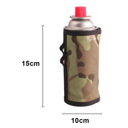 Camping Gas Can Portable Ventilated Propane & Butane Protector Outdoor