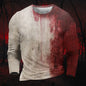I'M Fine Bloody Shirt Problem Print Playeras Para Hombres T Shirt Women Funny Halloween Blood Clothes Hoodie