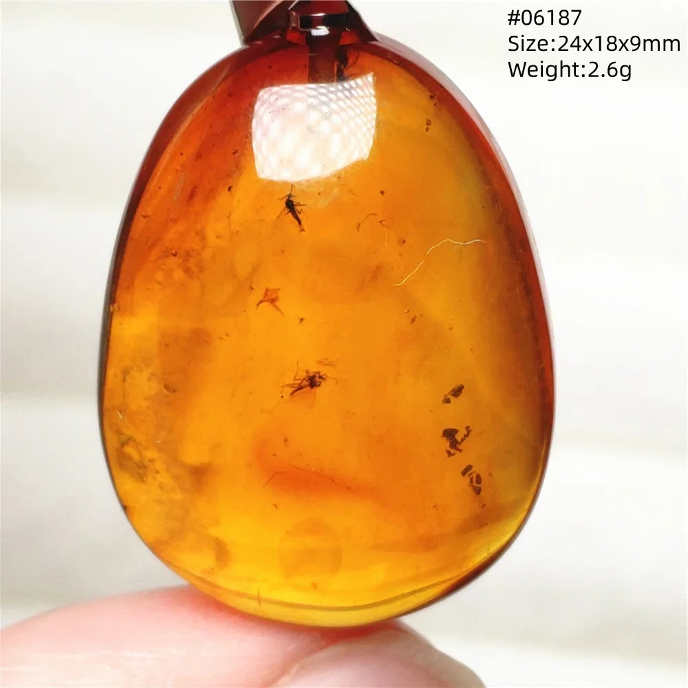 Natural Amber Pendant From Baltic Flower Yellow Amber Water Drop Women Men Jewelry Reiki Stone Women Men AAAAAAA