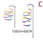 Interactive Cat Toy Handfree Cat Stick Kitten Rainbow Strips Stick Toy Suction Cup Feather Wand Pet Supplies Simulation Feather