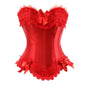 Lace Overbust Corset Top Women