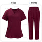 Spandex Scrub Uniform Set - Top & Pants