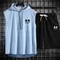 Summer Men's Casual Hooded Tracksuit Set