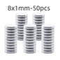 Strong Round Magnets for Fridge, DIY, Projects, Science, Office 3x1 3x2 5x1 5x2 8x1 8x2