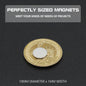 Super Powerful round Neodymium Magnet NdFeB N35 Strong Permanent Magnetic Imans for Refrigerator Various Sizes 2x2/4x2/5x1/6x2/8