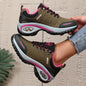 Fashionable Women's Black Genuine Leather Sports Shoes  Breathable and Comfortable Sports Shoes Suitable for Daily Use Exercise