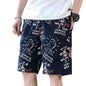 Men's Letter Cartoon Swim Trunks Surf Trunks Shorts Fashion Street Trend Casual Daily Vacation Elastic Waist Design Clothing