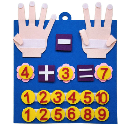 Montessori Felt Number Math Toy