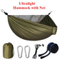 Camping Hammock with Mosquito Net, Portable Outdoor Hammock with