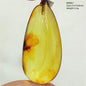 Natural Amber Pendant From Baltic Flower Yellow Amber Water Drop Women Men Jewelry Reiki Stone Women Men AAAAAAA