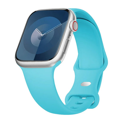 Silicone Watch Strap for Apple Watch, Replacement Bracelet Correa, 40/41/42/44/45/46/49mm, Compatible iWatch Series SE 7 8 9 10 11 Ultra 2 Ultra 3