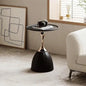 small apartment European wrought iron corner table balcony mobile coffee table bedroom bedside small round table sofa edge table