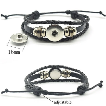 12 Zodiac Signs Leather Bracelet for Men Women Virgo Libra Scorpio Aries Taurus  Braided Rope Bracelets Birthday Gift Wholesale
