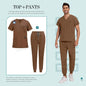 Unisex Multicolor Medical Scrub Sets