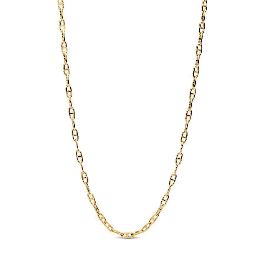 Classic Versatile Pendants Necklace Original 925 Sterling Silver 18K Gold Plated Necklace Lover's Holiday Fine Jewelry Gift
