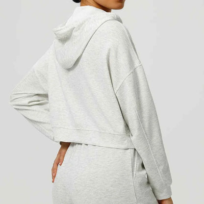 Women’s Hooded Zip-Up Yoga Running Jacket