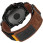 Garmin QuickFit 20/22/26mm Leather Loop Band with Orange Tab