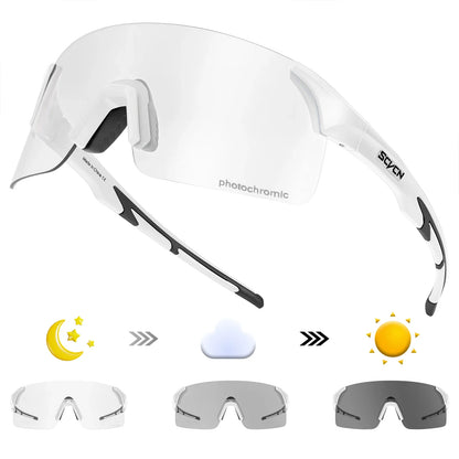 Photochromic UV400 Cycling Sunglasses for Sports