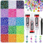 Multicolor Resin Rhinestone Kit Sparkling DIY Decoration Jelly Rhinestones Diamond Art Bedazzling Rhinestones