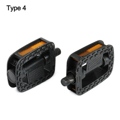 1 Pair E-bike Folding Pedals Anti-slip Refitting Platform Pedal Scooter Parts Electric Bicycle Accessories Cycling Supplies